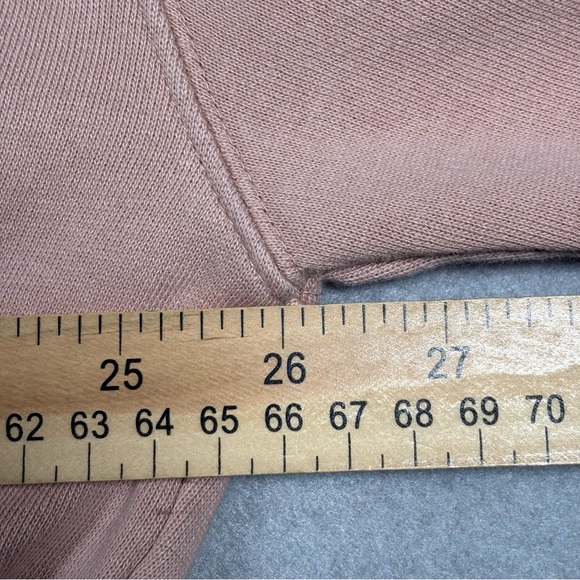 Free People Color Block Zip-Up Sweatshirt W/ Ribbed Cuffs & Hem Sz Medium - Picture 6 of 13